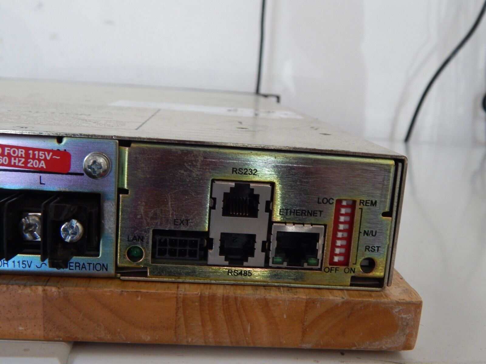 Sorensen DCS20-60EM130 LXI Power Supply, 0-20 V, 0-60 A Ethernet Sorensen DCS20-60EM130 LXI Power Supply, 0-20 V, 0-60 A Ethernet
